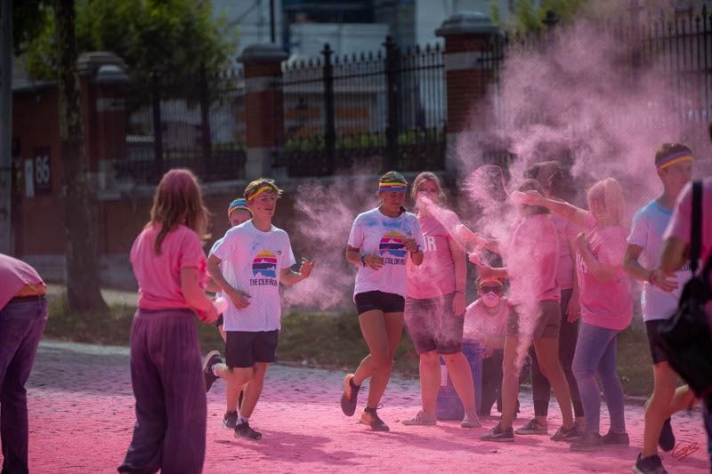 Colour Run 2017 — Brussels, Belgium
