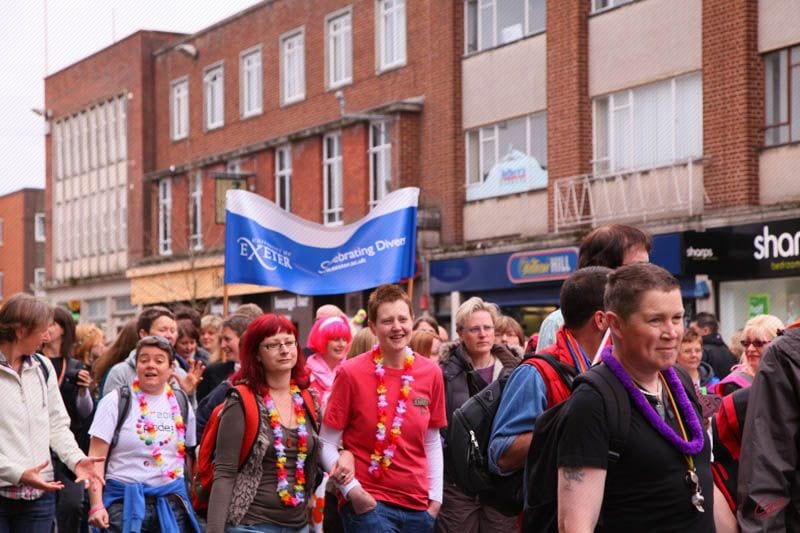 Exeter Pride 2012 — Exeter, Devon, United Kingdom