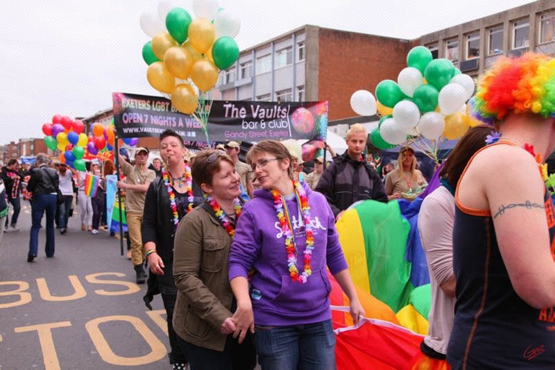 Exeter Pride 2012 — Exeter, Devon, United Kingdom