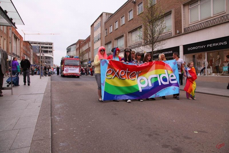 Exeter Pride 2012 — Exeter, Devon, United Kingdom