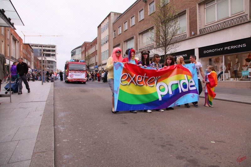 Exeter Pride 2012 — Exeter, Devon, United Kingdom