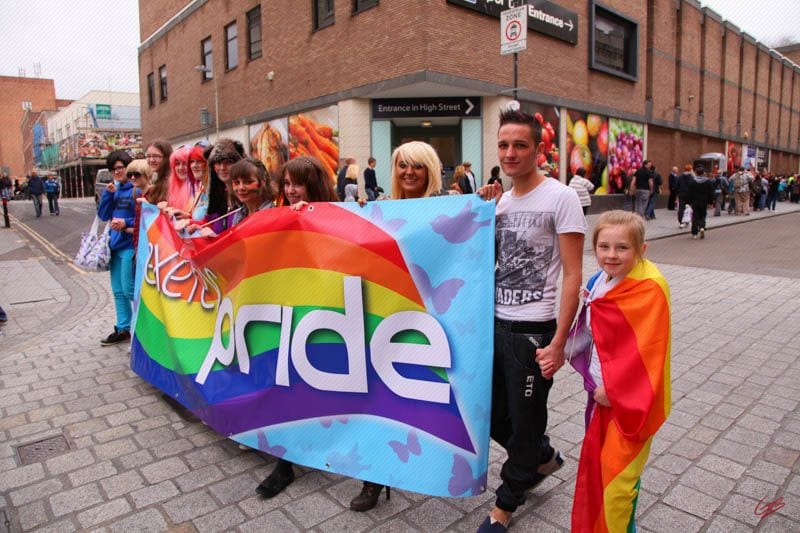 Exeter Pride 2012 — Exeter, Devon, United Kingdom