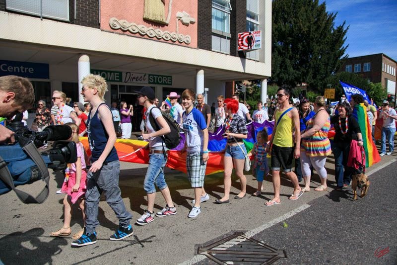 Exeter Pride 2011 — Exeter, Devon, United Kingdom