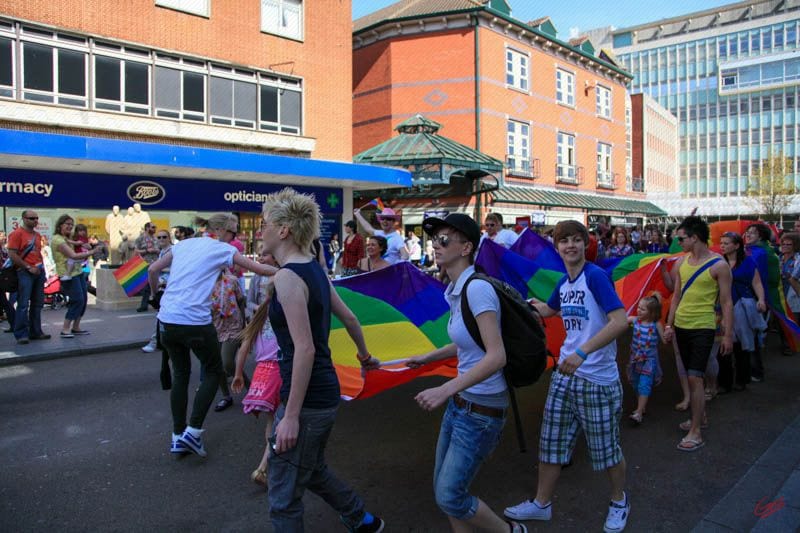 Exeter Pride 2011 — Exeter, Devon, United Kingdom