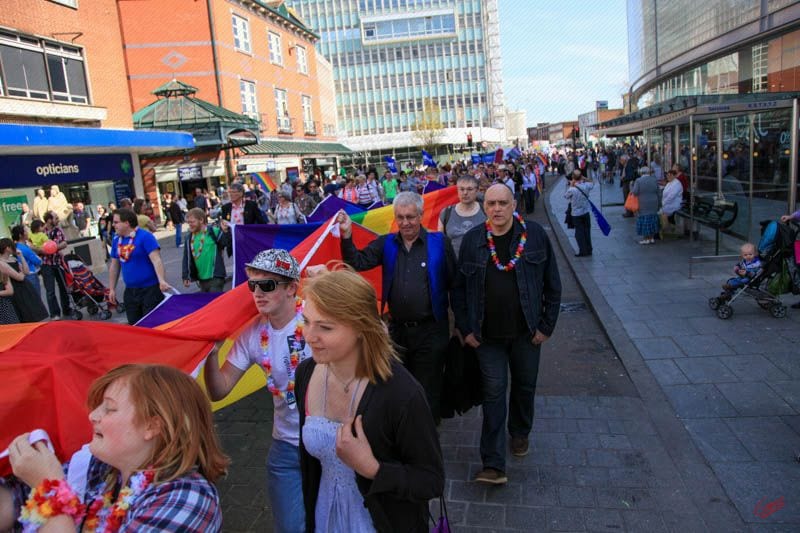 Exeter Pride 2011 — Exeter, Devon, United Kingdom