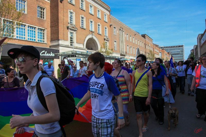 Exeter Pride 2011 — Exeter, Devon, United Kingdom