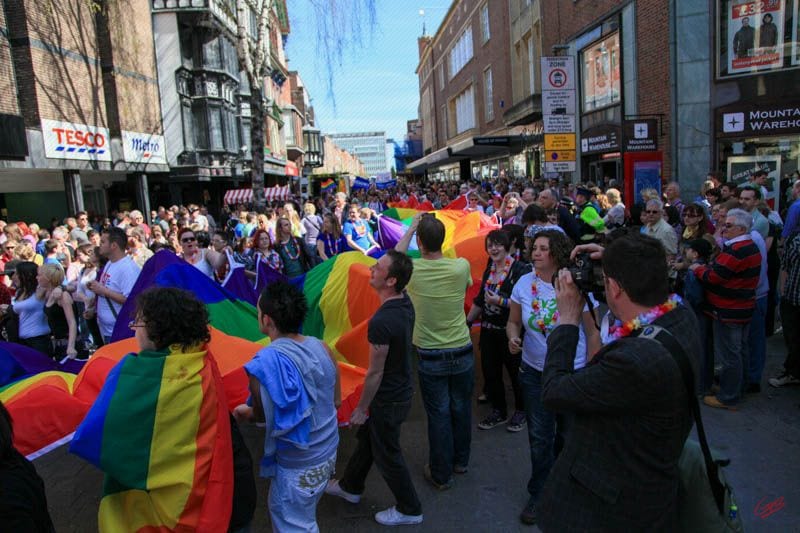 Exeter Pride 2011 — Exeter, Devon, United Kingdom