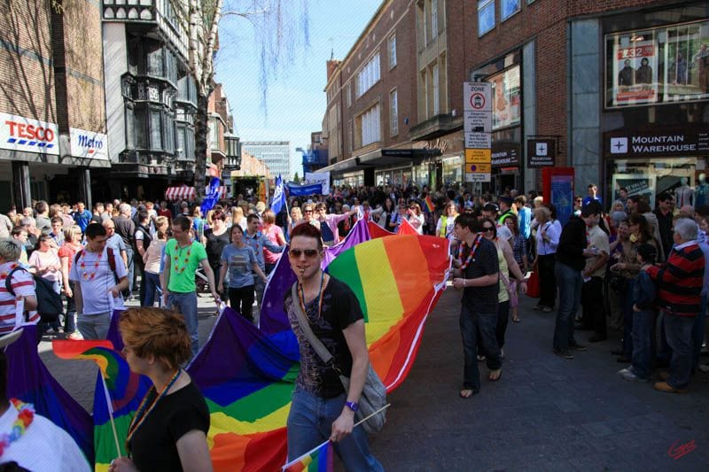 Exeter Pride 2011 — Exeter, Devon, United Kingdom