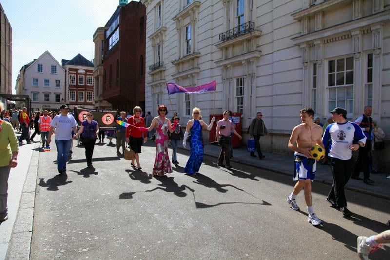 Exeter Pride 2011 — Exeter, Devon, United Kingdom